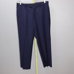 Baroni Navy Dress Pants – Slim Fit, Size 34W